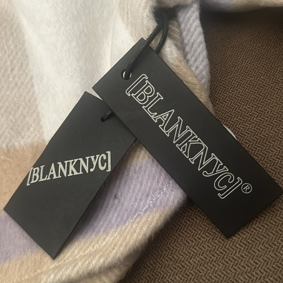 Blank NYC plaid flannel shacket - Picture 2 of 3